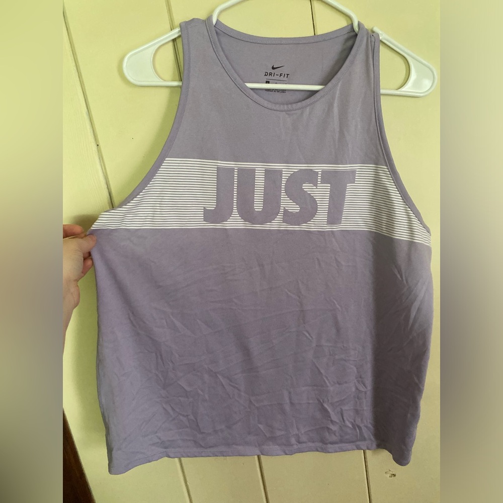 Nike Purple Dri-FIT Top